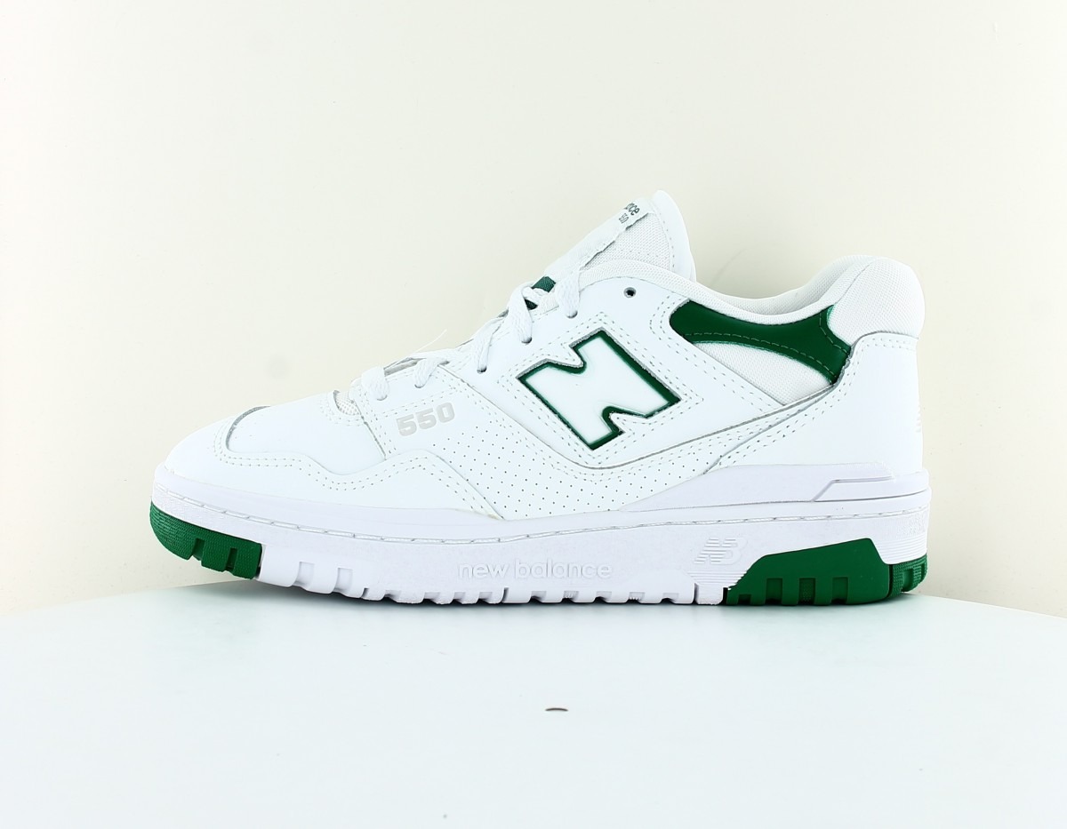 New Balance 550 blanc blanc vert