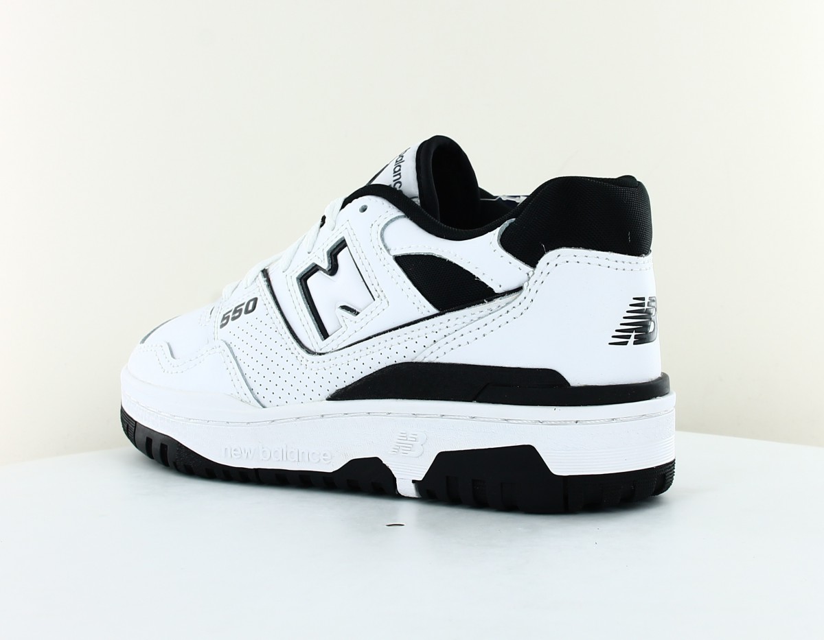 New Balance 550 blanc noir