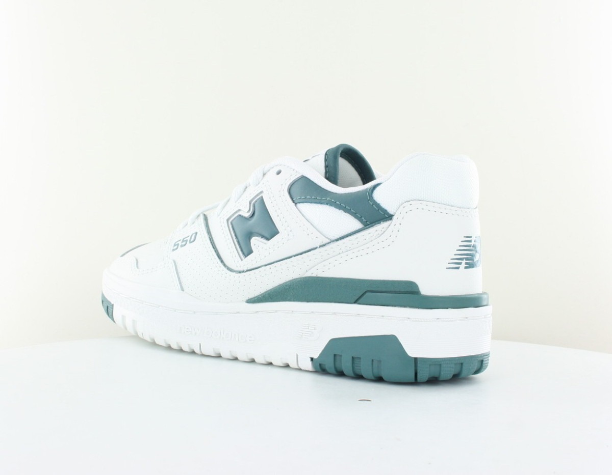 New Balance 550 blanc vert forest