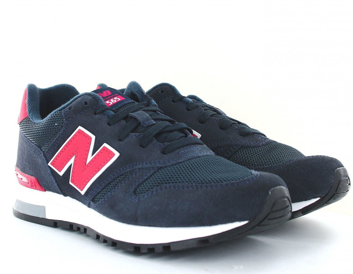 New Balance 565 bleu marine rouge blanc