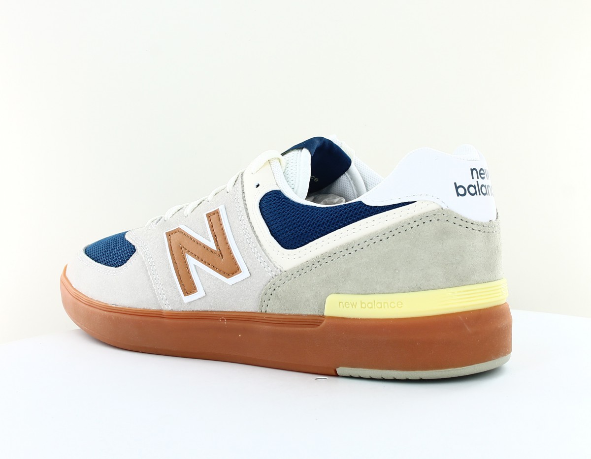 New Balance 574 all coasts beige maron bleu gomme