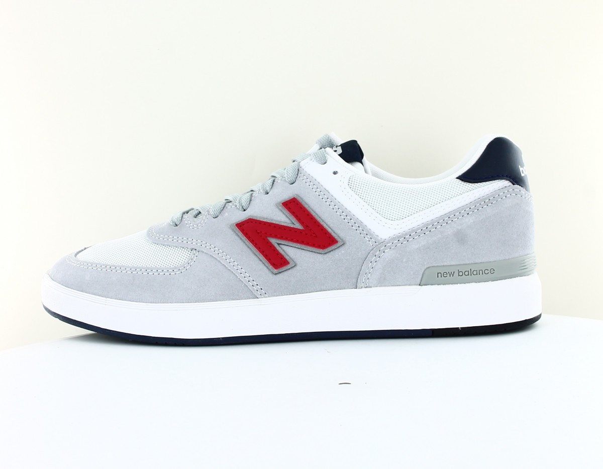 New Balance 574 all coasts gris rouge bleu marine blanc