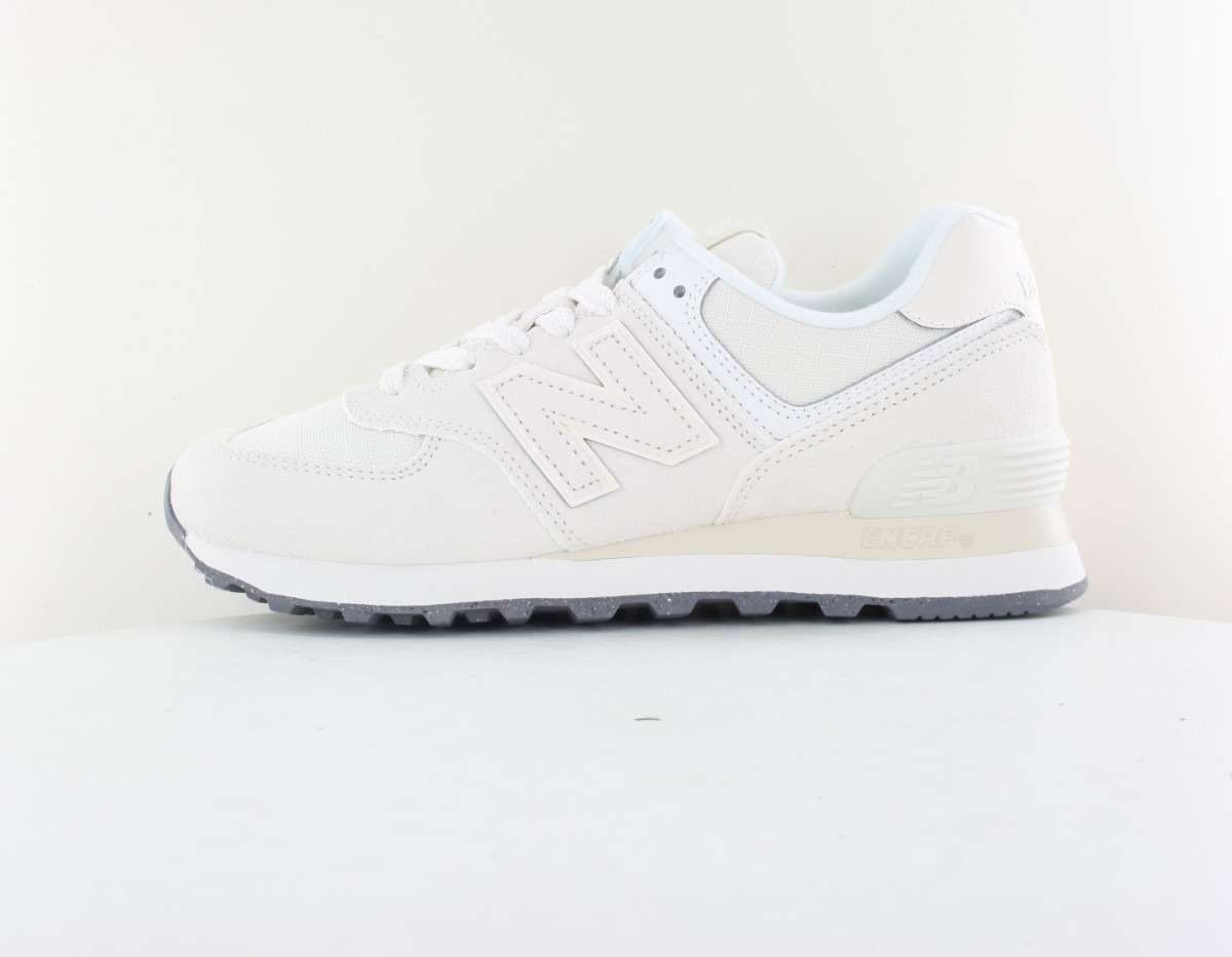 New Balance 574 beige blanc gris