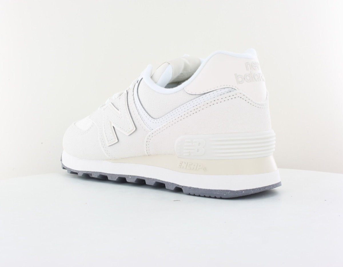 New Balance 574 beige blanc gris