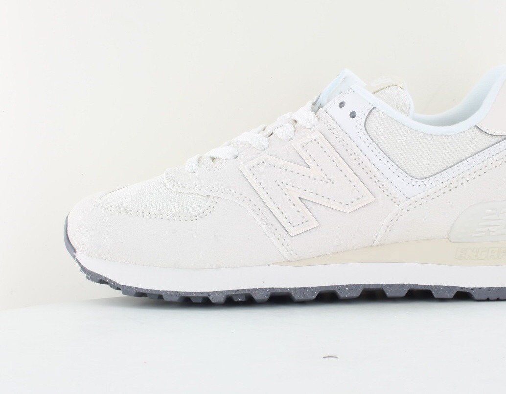 New Balance 574 beige blanc gris