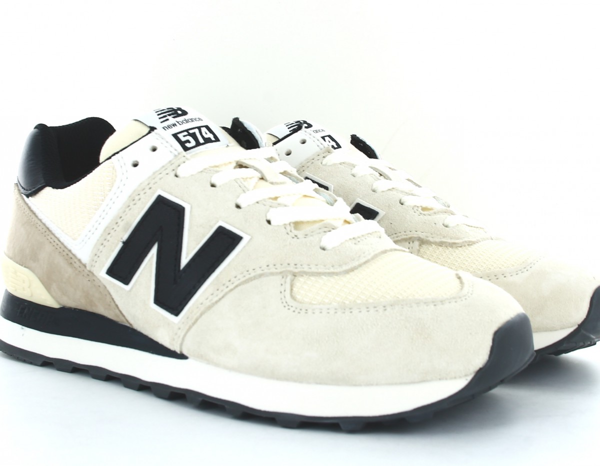 New Balance 574 beige noir