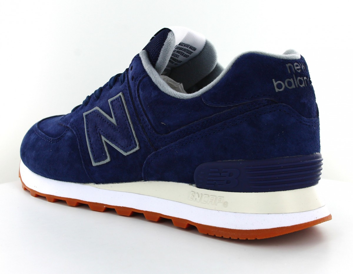 New Balance 574 Bleu bleu gomme