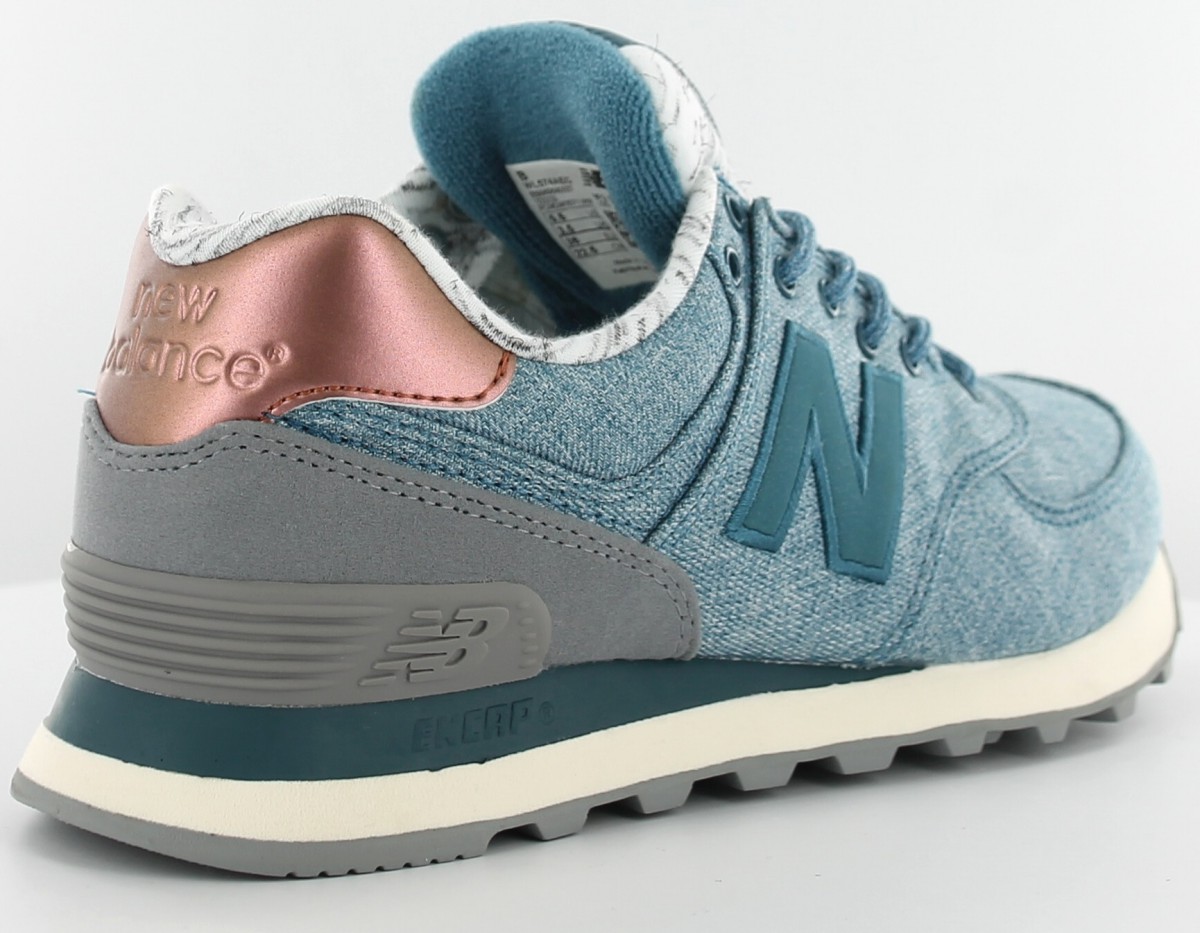 New Balance 574 femme jetstream-bleu