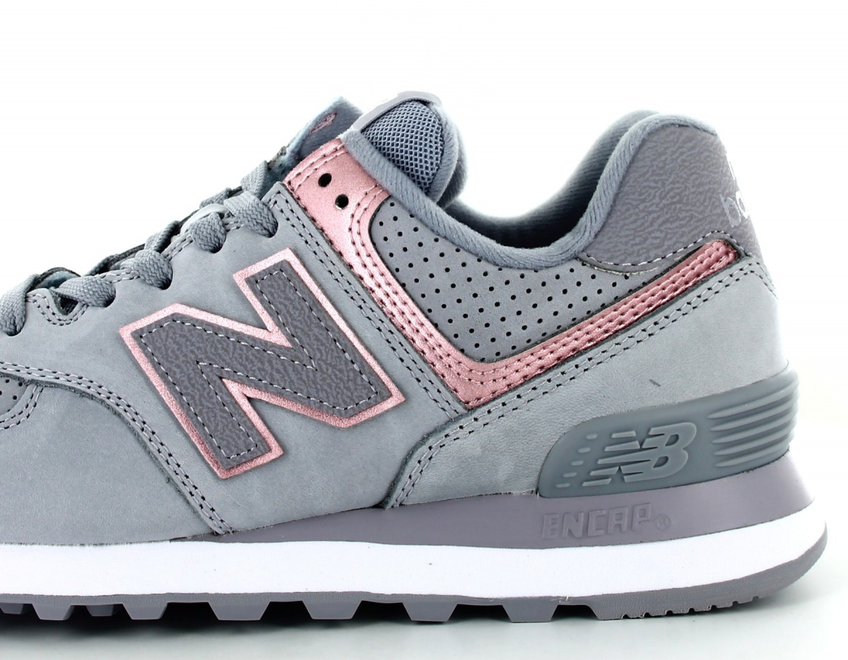 new balance 574 grey rose gold