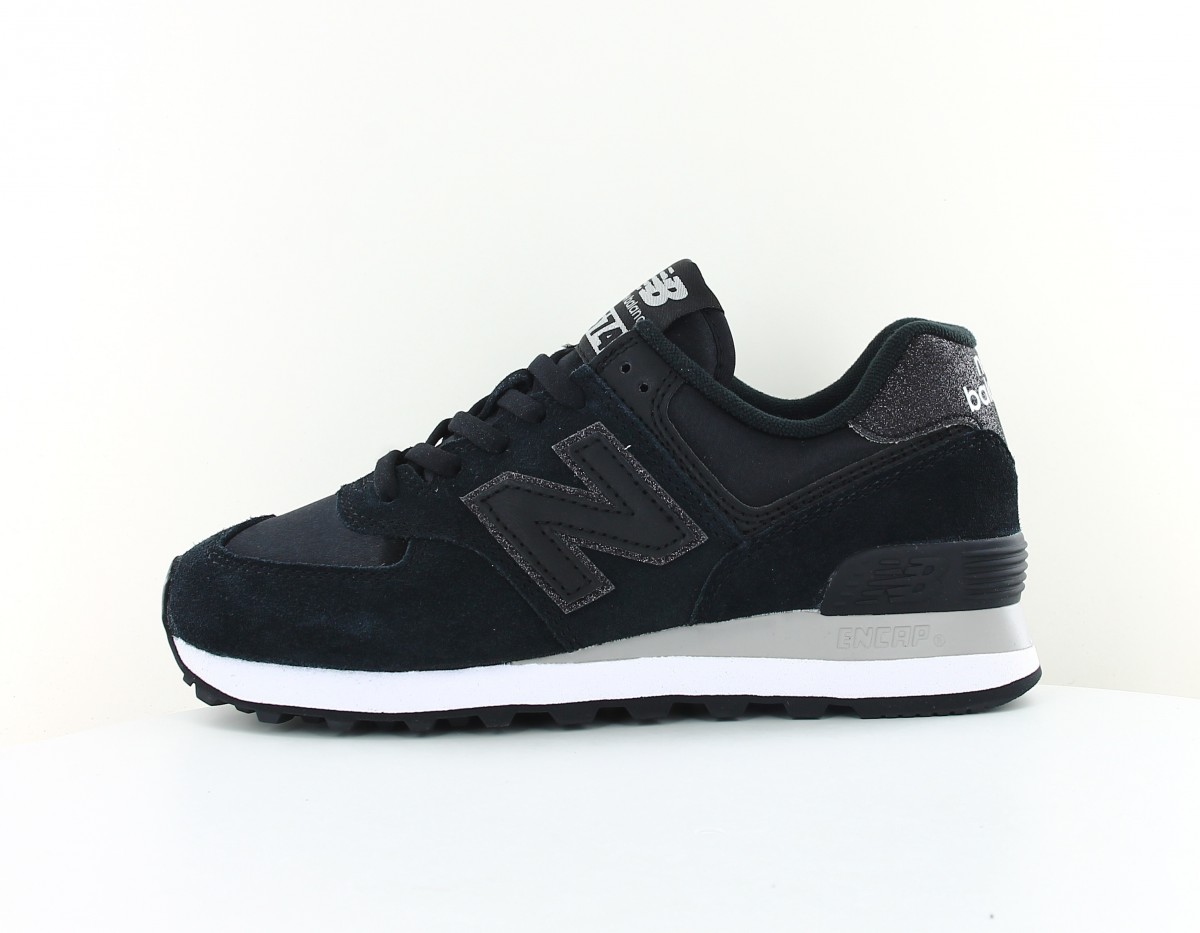 New Balance 574 femme noir brillant noir