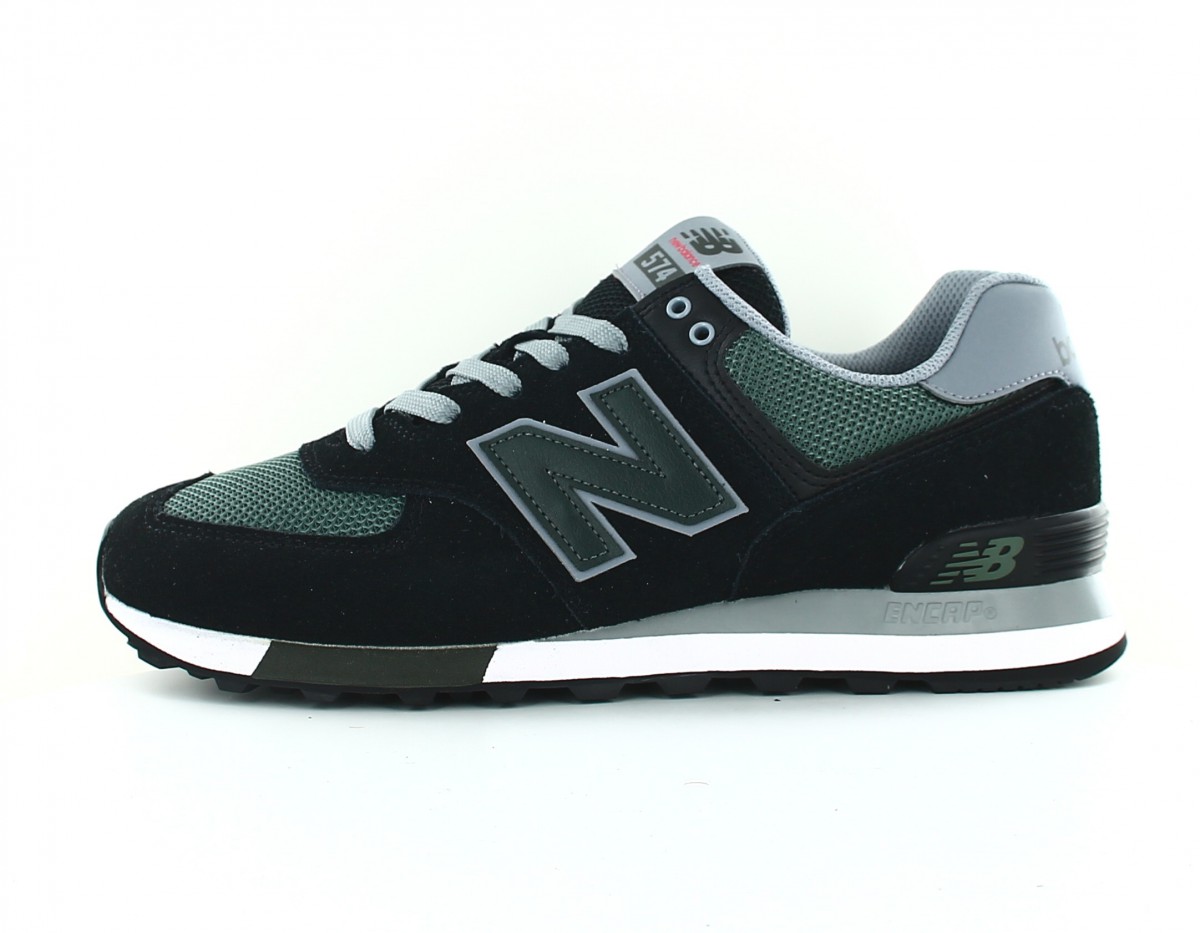 New Balance 574 noir gris kaki 