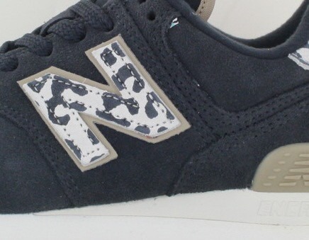 New Balance 574 femme noir leopard