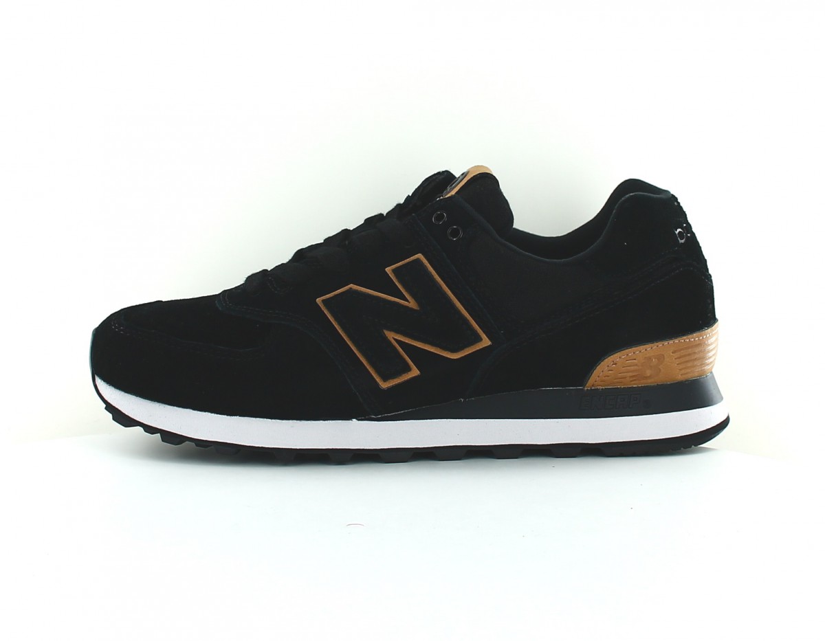 New Balance 574 noir noir marron