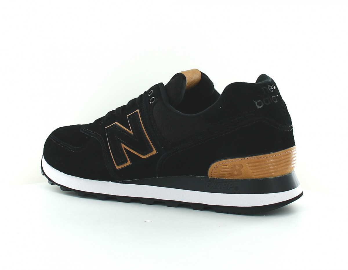 New Balance 574 noir noir marron