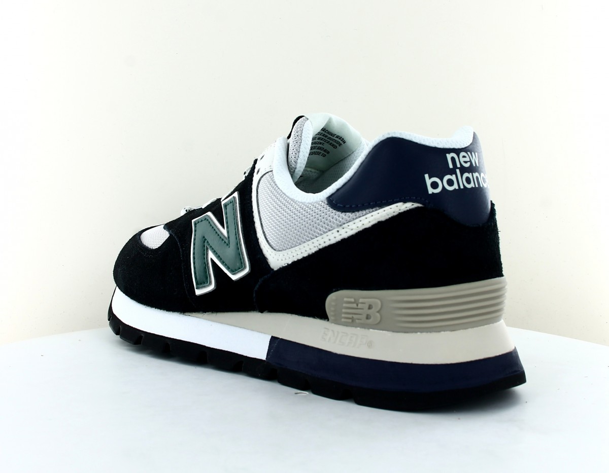 New Balance 574 noir vert forest gris bleu