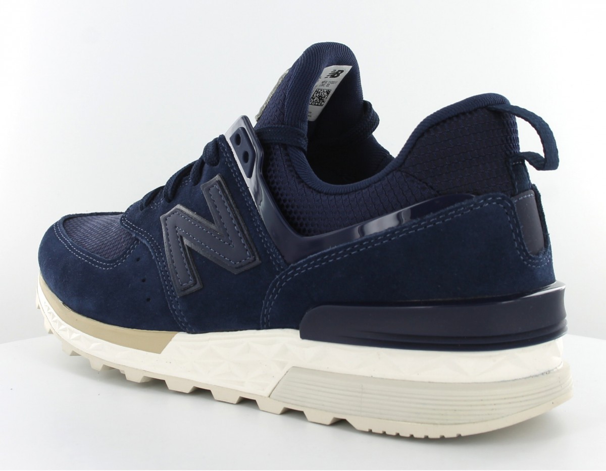 New Balance MS 574 bleu bleu beige