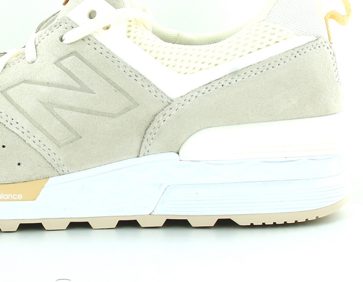 New Balance 574 sport femme Beige beige blanc