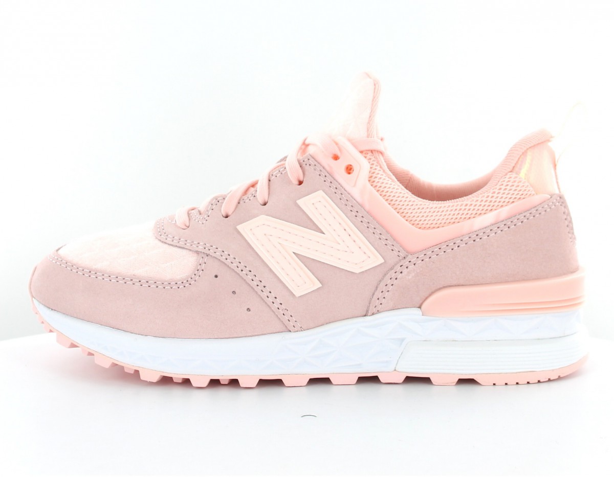 New Balance 574 sport femme Rose rose blanc