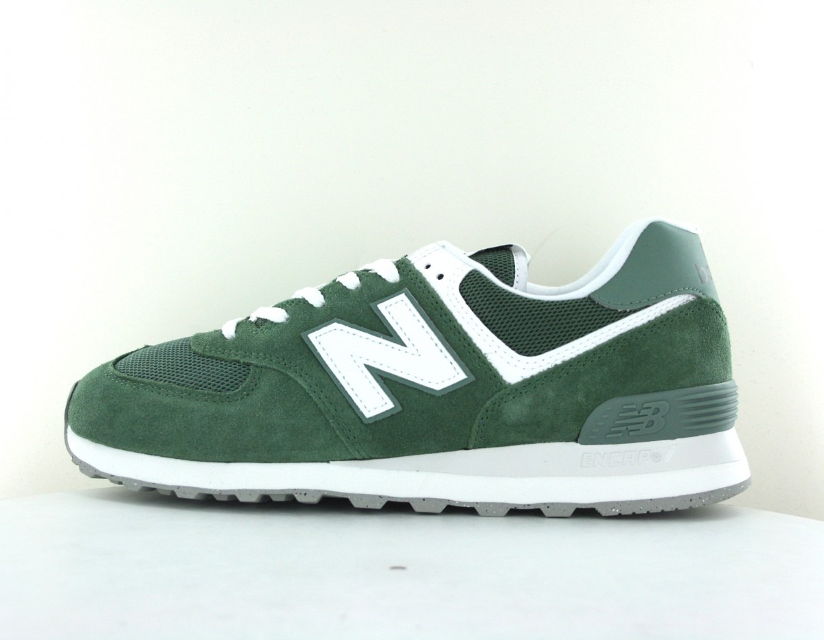 New Balance 574 vert blanc