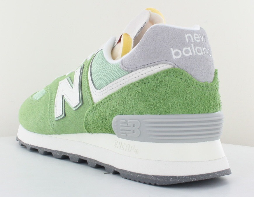 New Balance 574 vert blanc