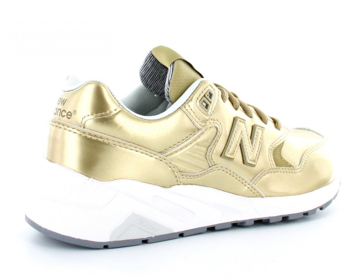 New Balance 580 Metallic Gold