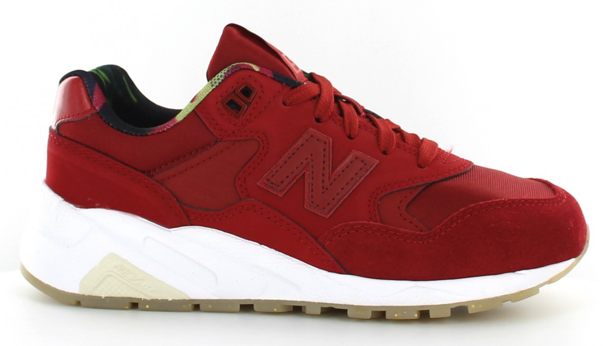 New Balance 580 femme rouge/blanc