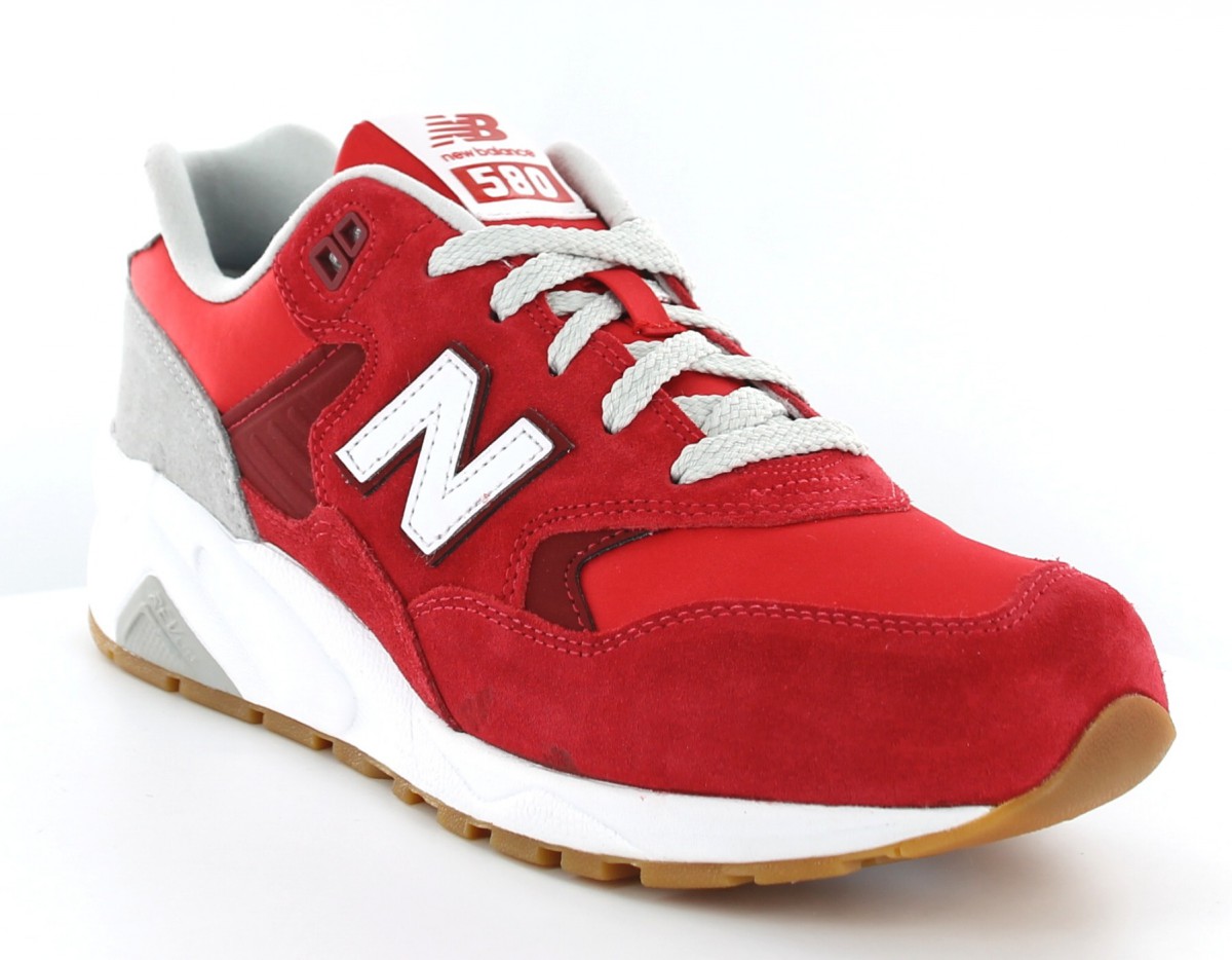 New Balance 580 homme ROUGE/BLANC