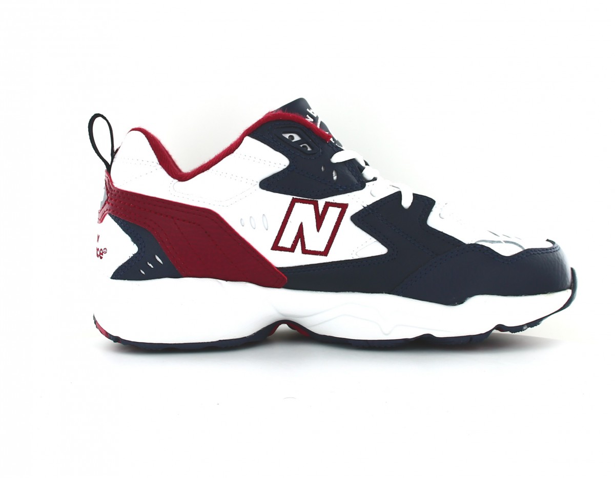 New Balance 608 blanc bleu marine bordeaux