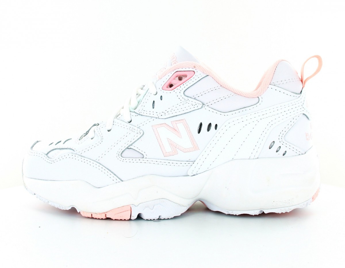 New Balance 608 femme blanc rose