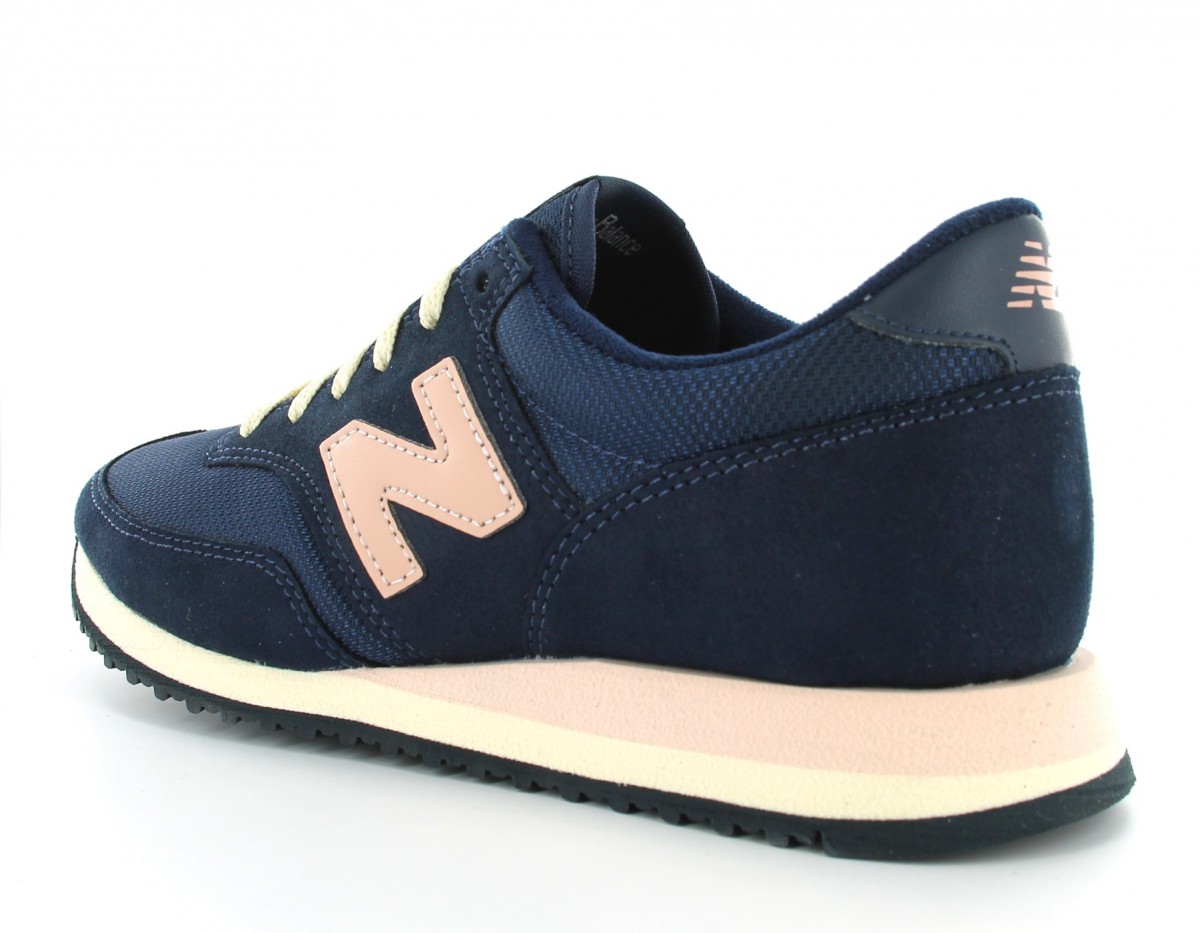 New Balance 620 Femme Bleu Marine-Rose