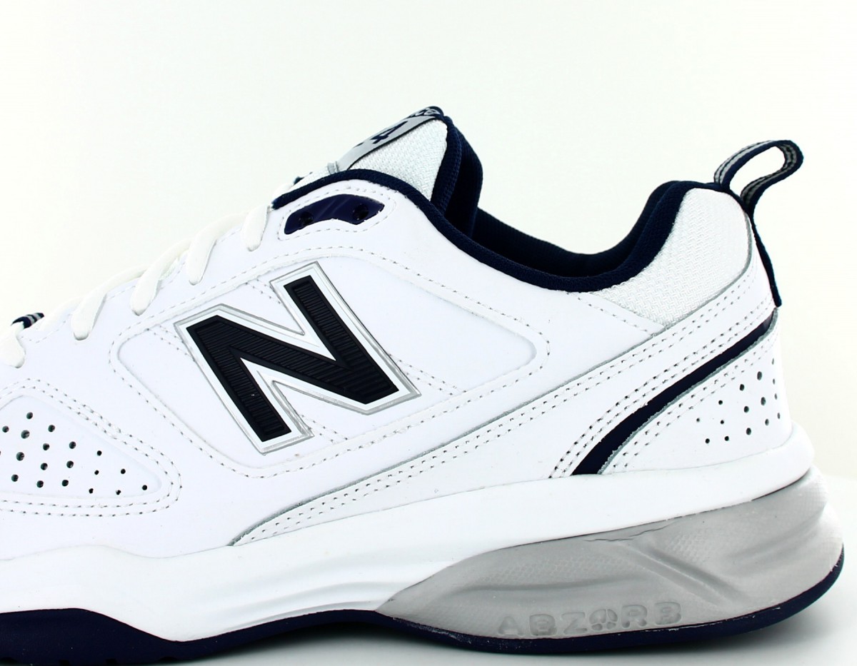 New Balance 624 blanc bleu