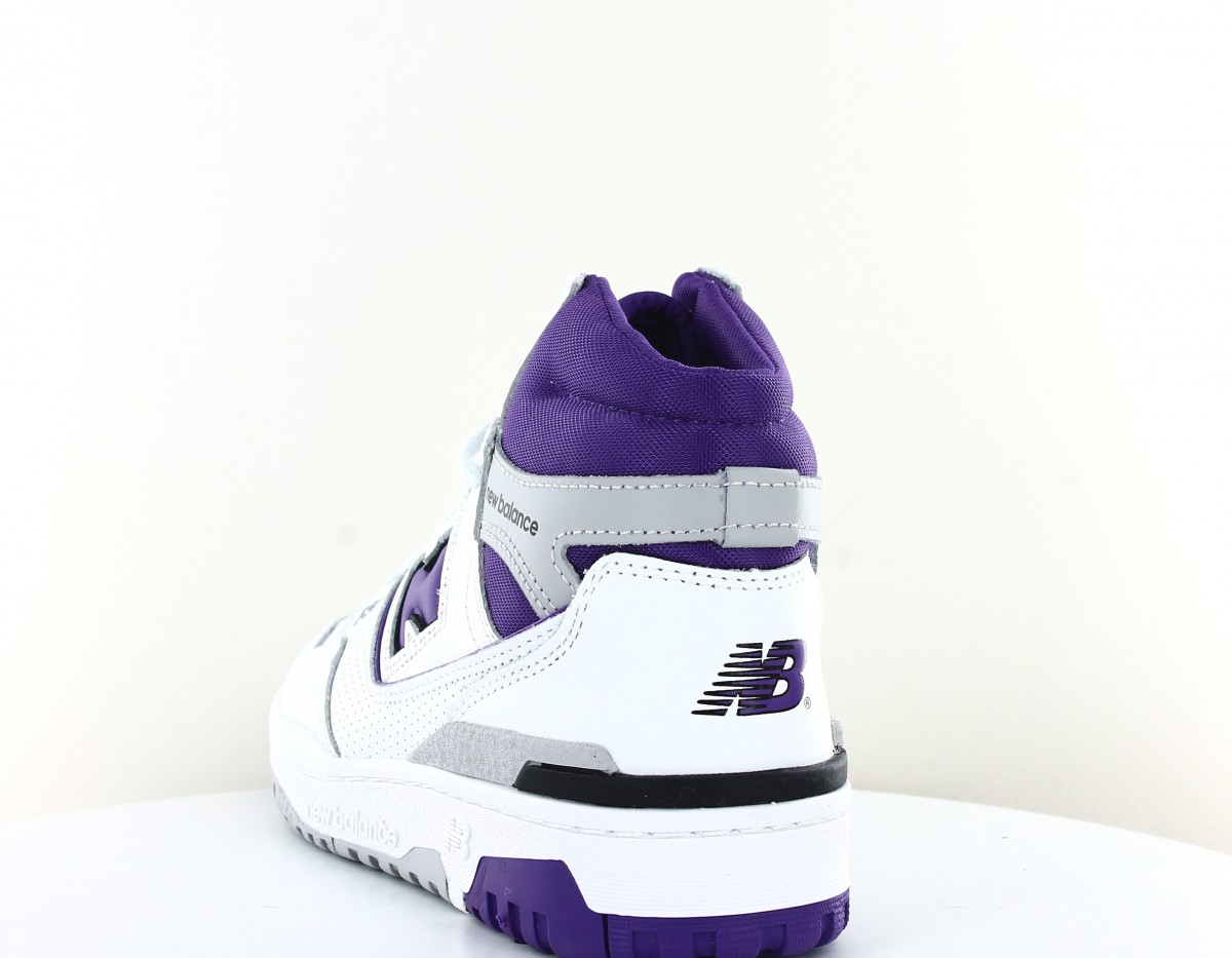 New Balance 650 blanc violet
