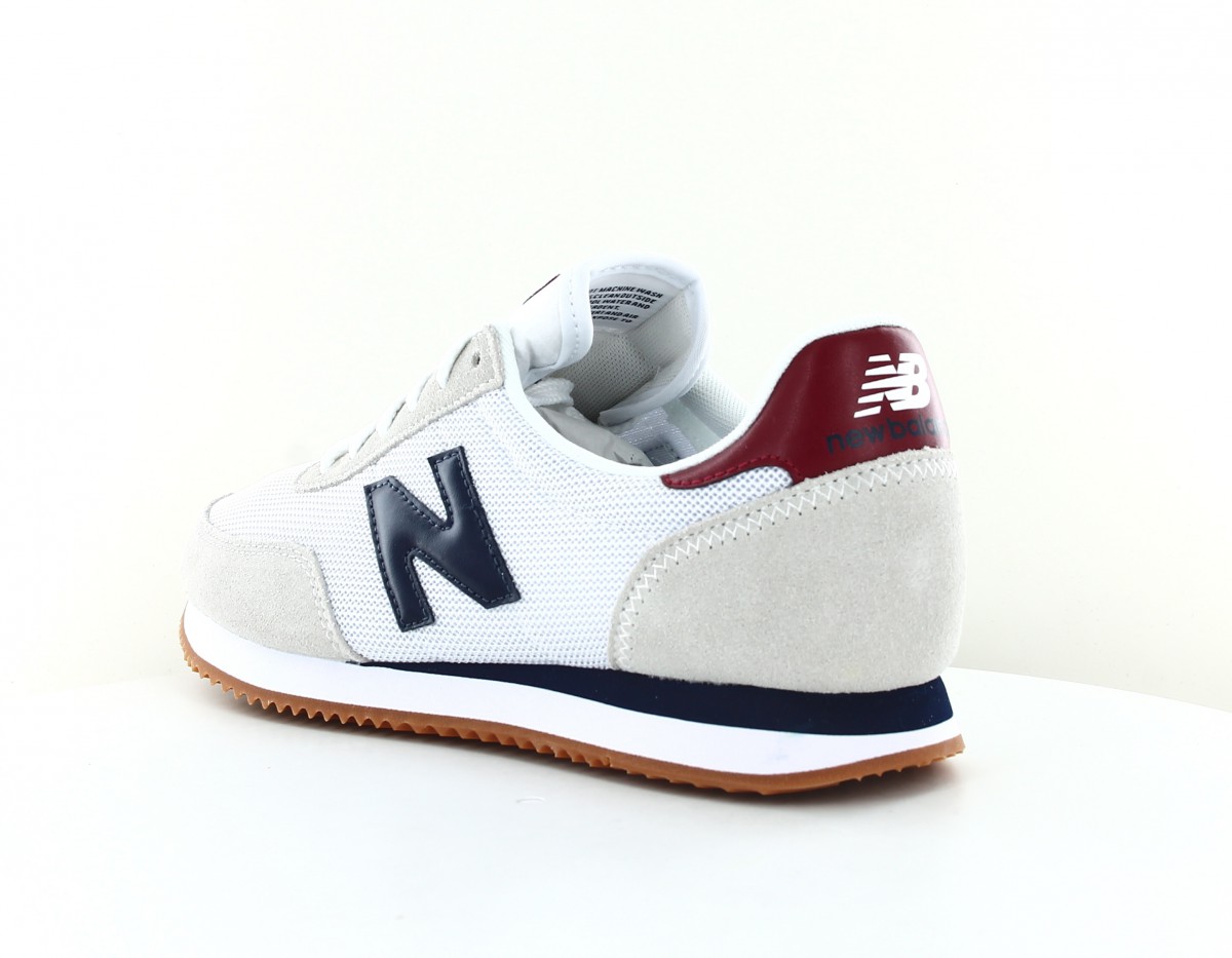 New Balance 720 blanc bleu rouge