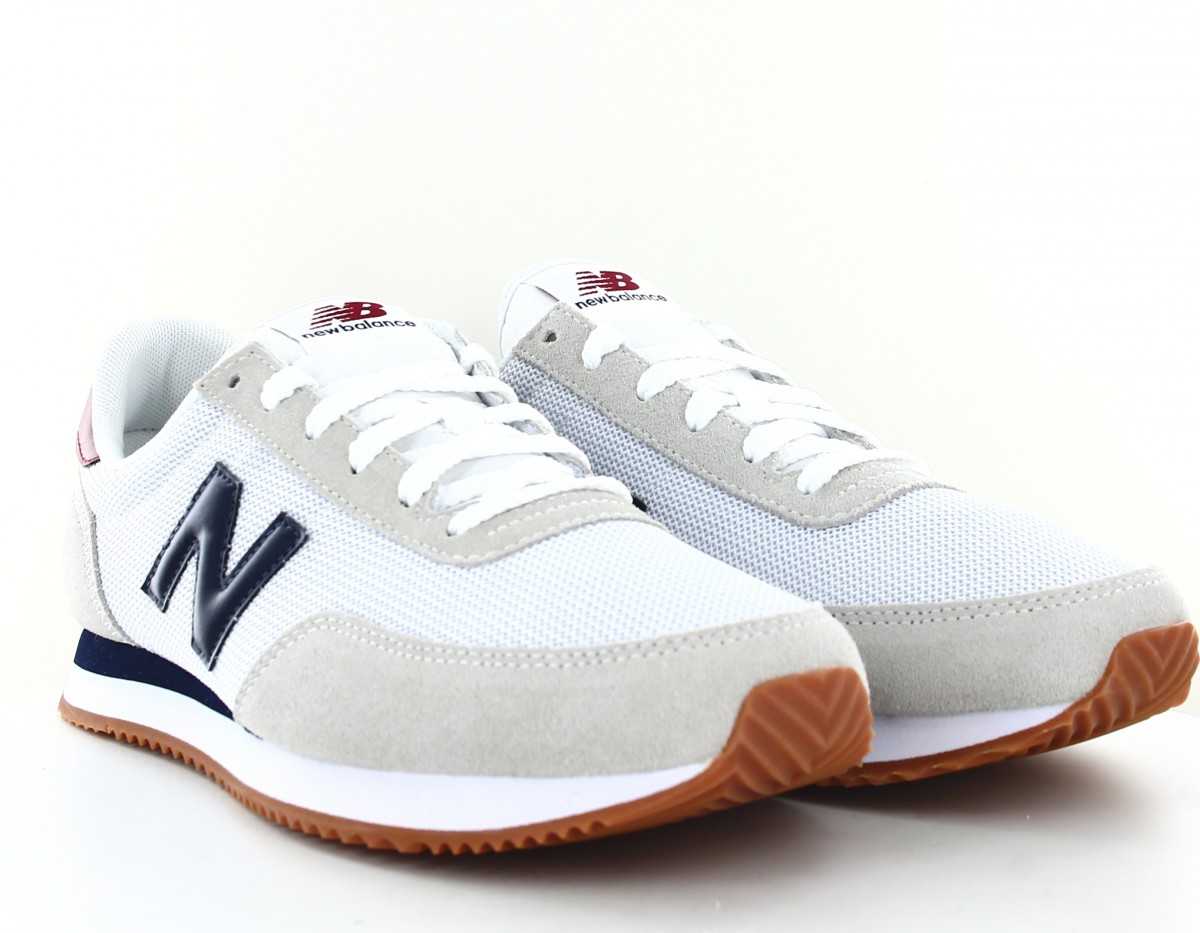 New Balance 720 blanc bleu rouge