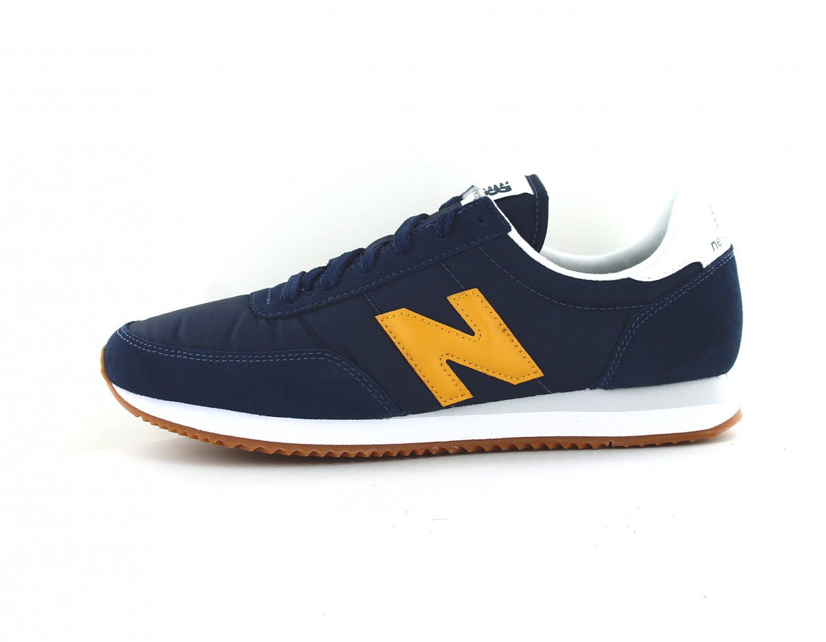 New Balance 720 bleu jaune blanc gomme