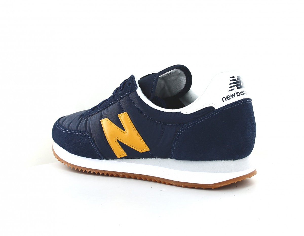 New Balance 720 bleu jaune blanc gomme