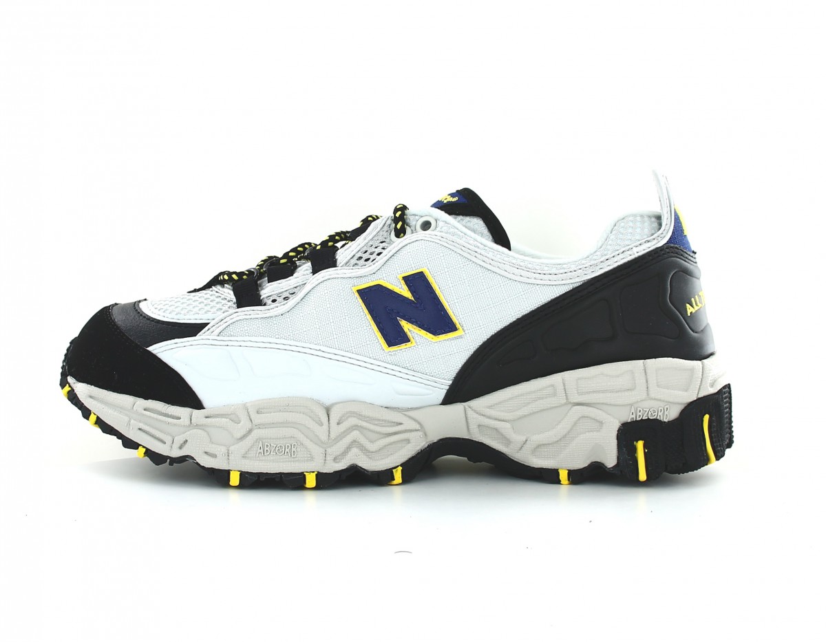 New Balance 801 gris bleu noir jaune