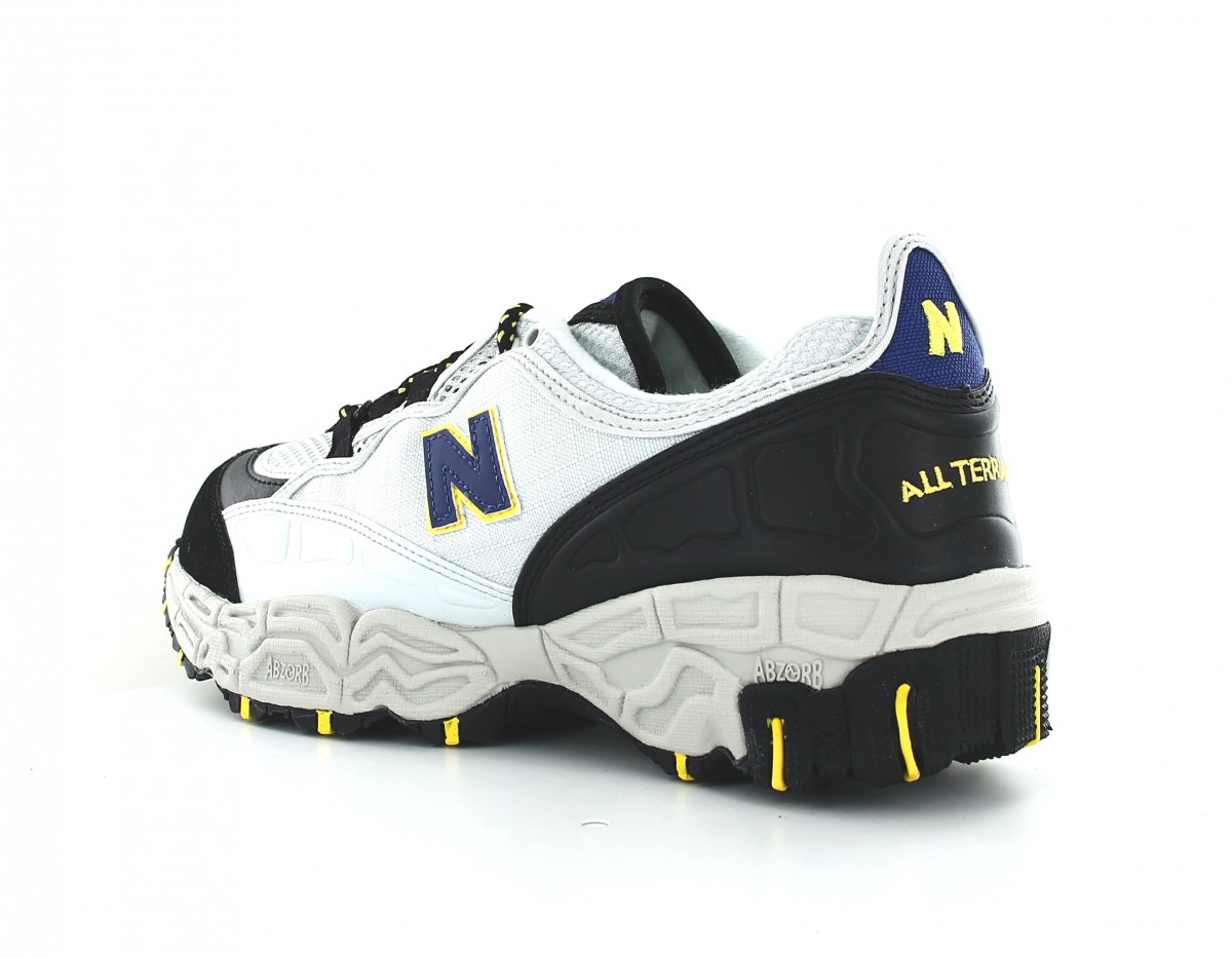 New Balance 801 gris bleu noir jaune