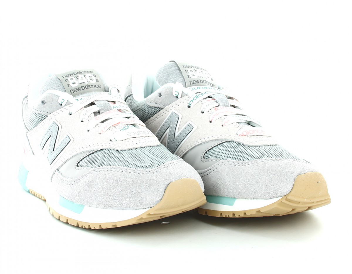 New Balance 840 Femme Gris bleu rose