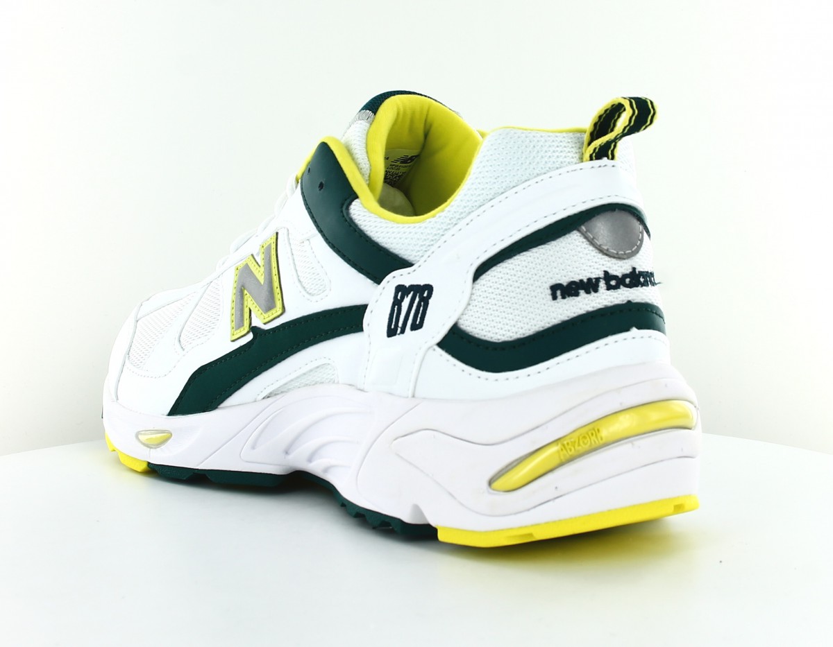 New Balance 878 blanc vert jaune