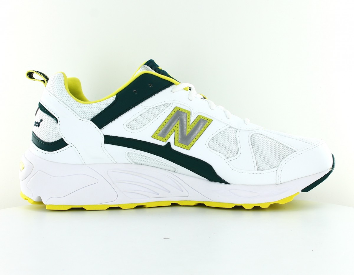 New Balance 878 blanc vert jaune