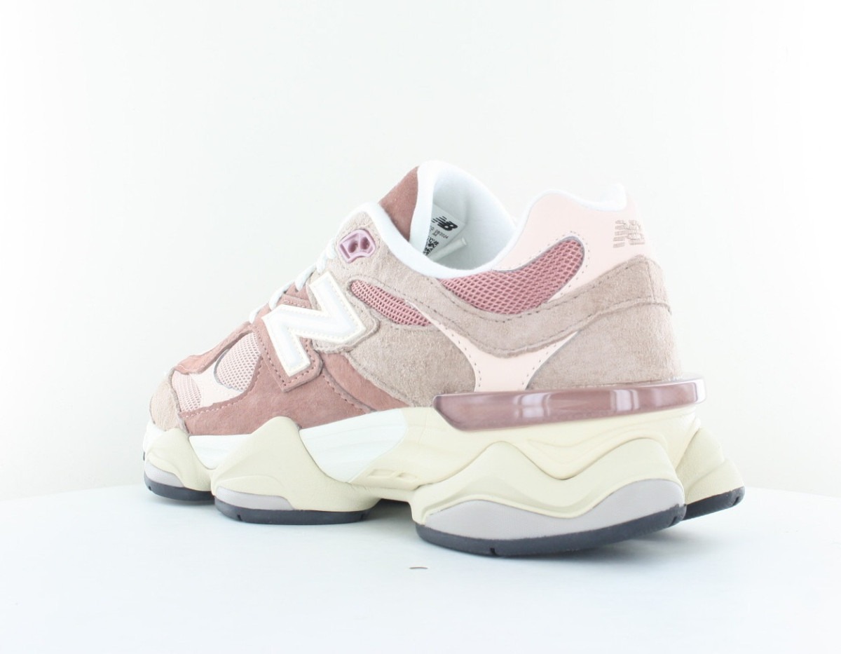 New Balance 9060 brique blanc beige