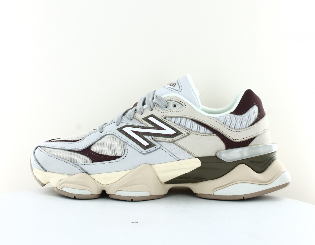 New Balance 9060 gris marron kaki