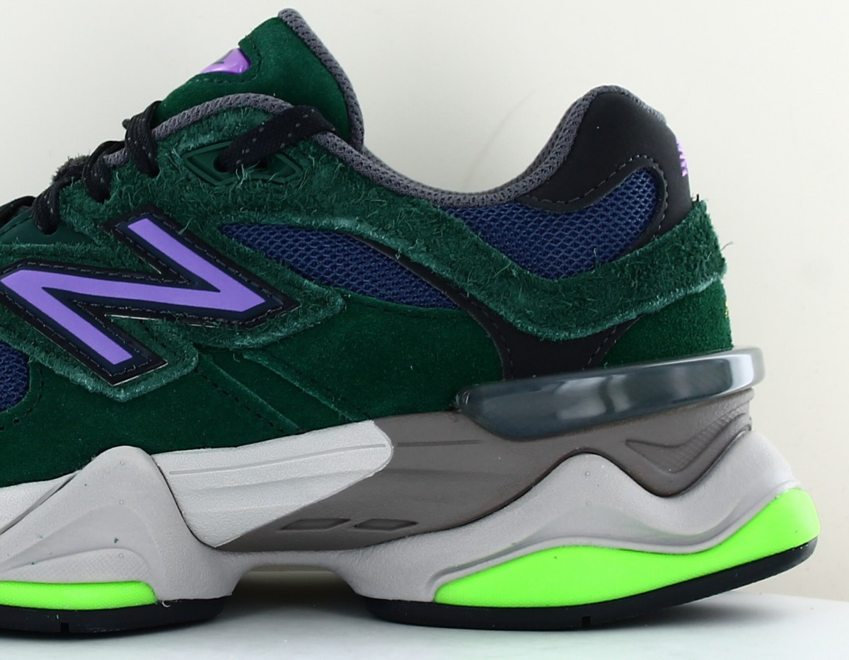 New Balance 9060 vert violet fluo