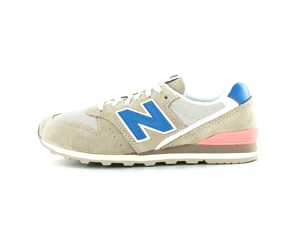 New Balance 996 femme beige bleu rose