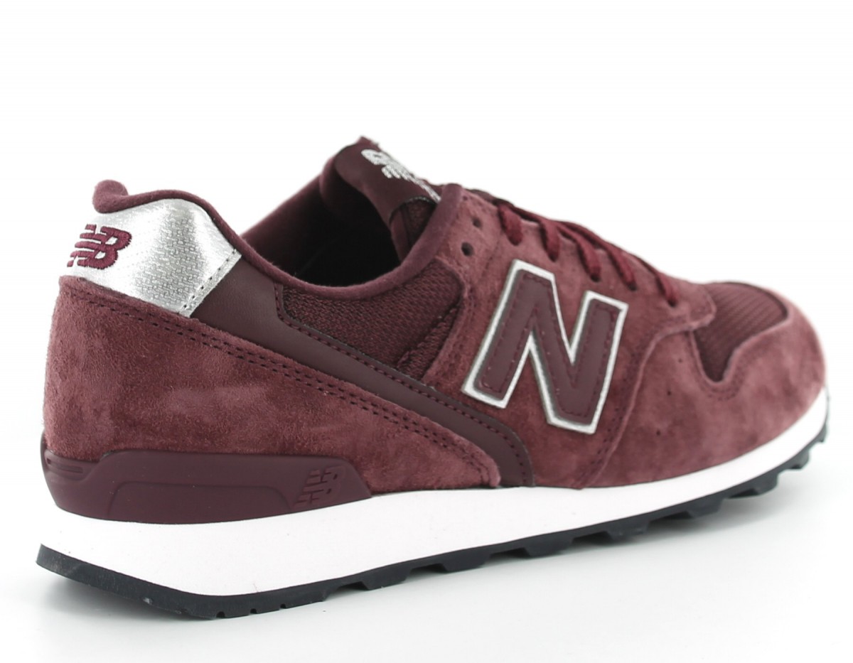 New Balance 996 femme BORDEAUX/ARGENT