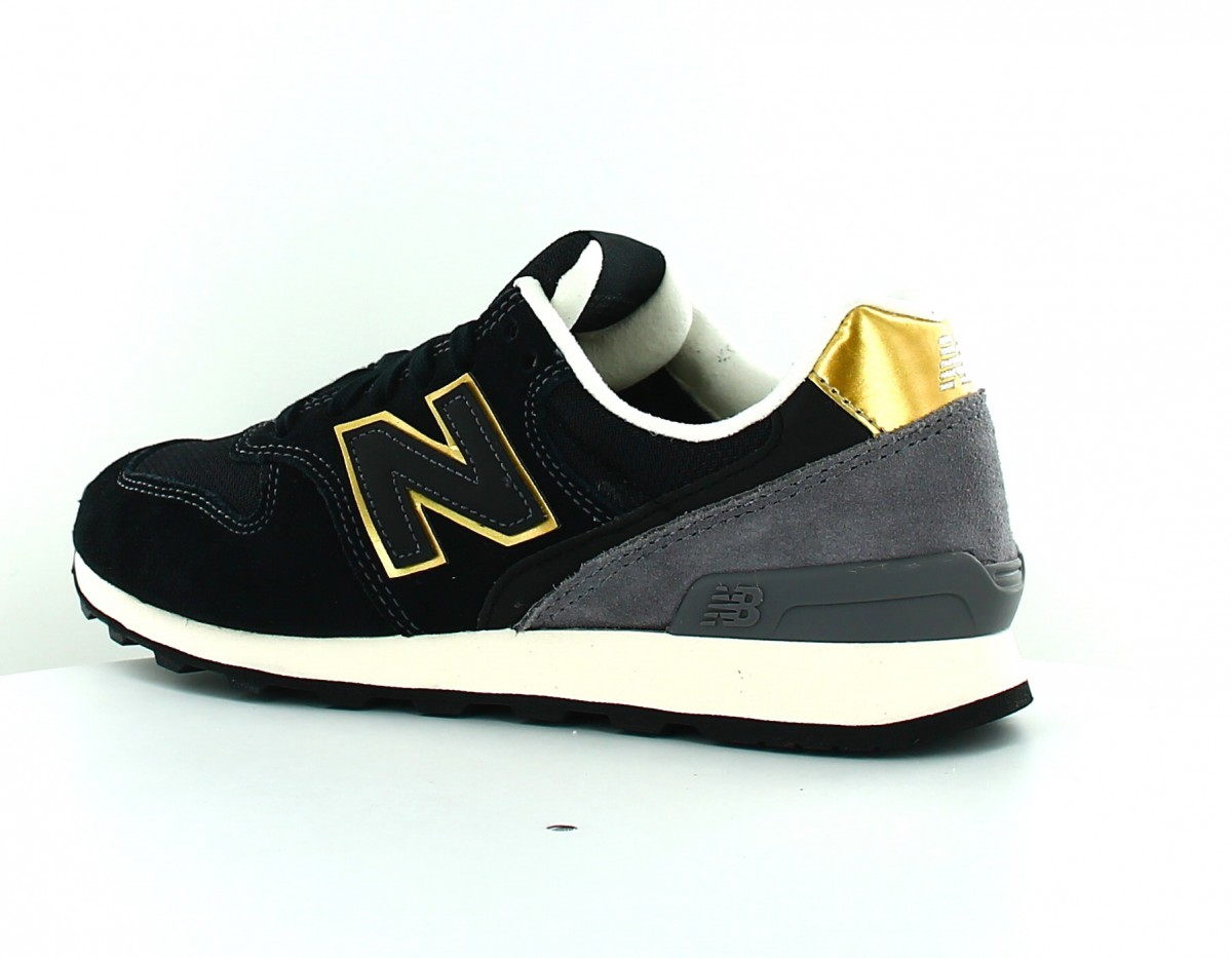 new balance 996 noir et or