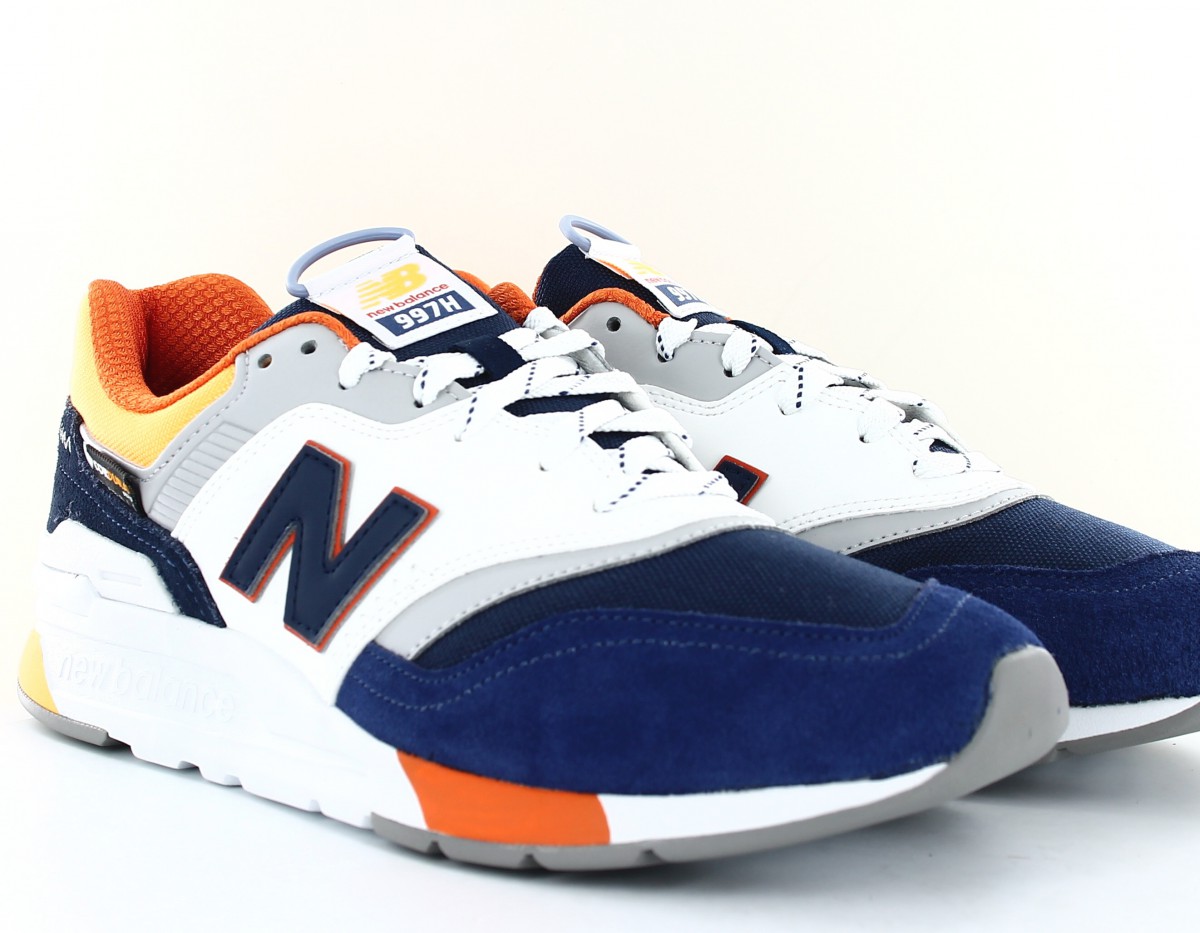 New Balance 997 H bleu blanc noir orange