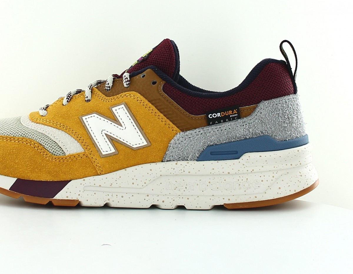 New Balance 997 H jaune moutarde bordeaux