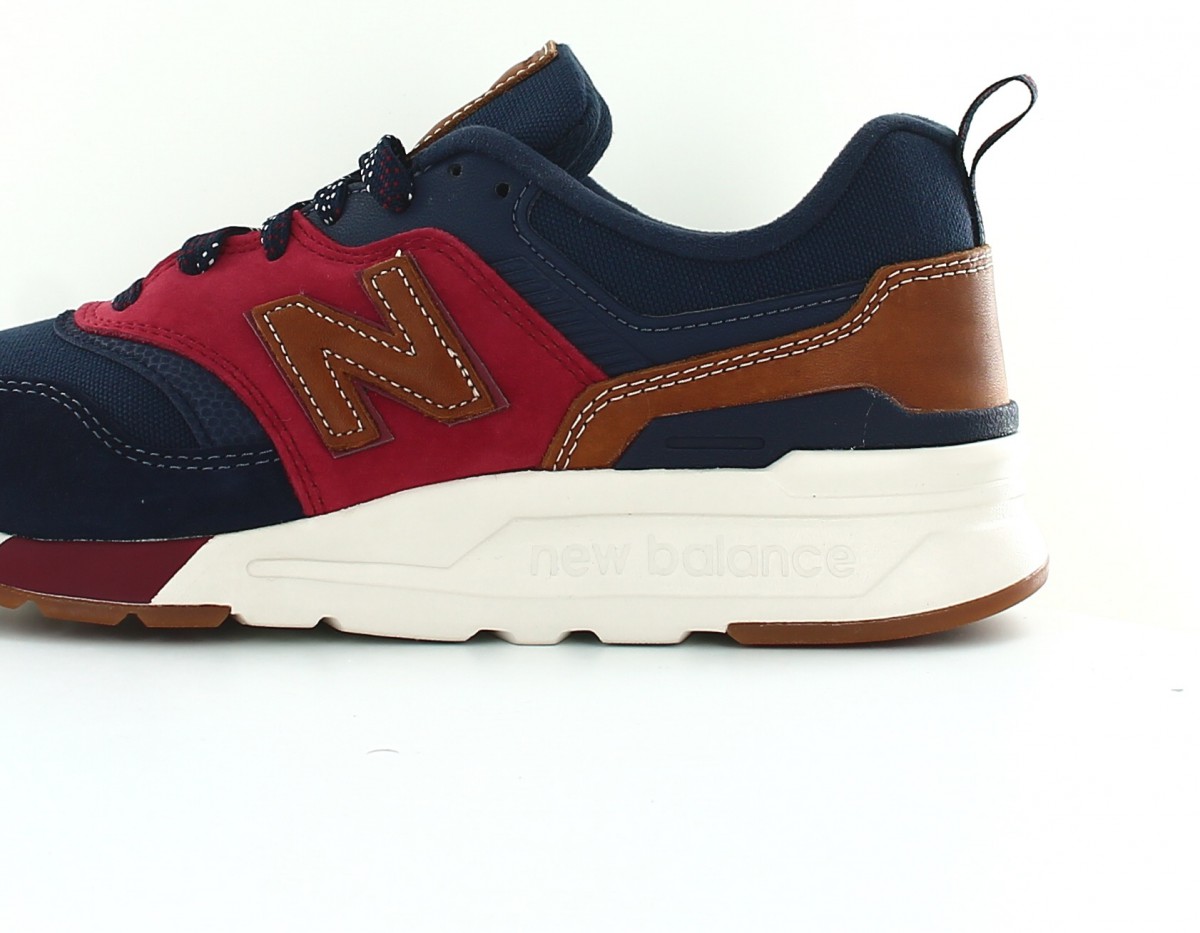 New Balance 997 H bleu marine rouge marron